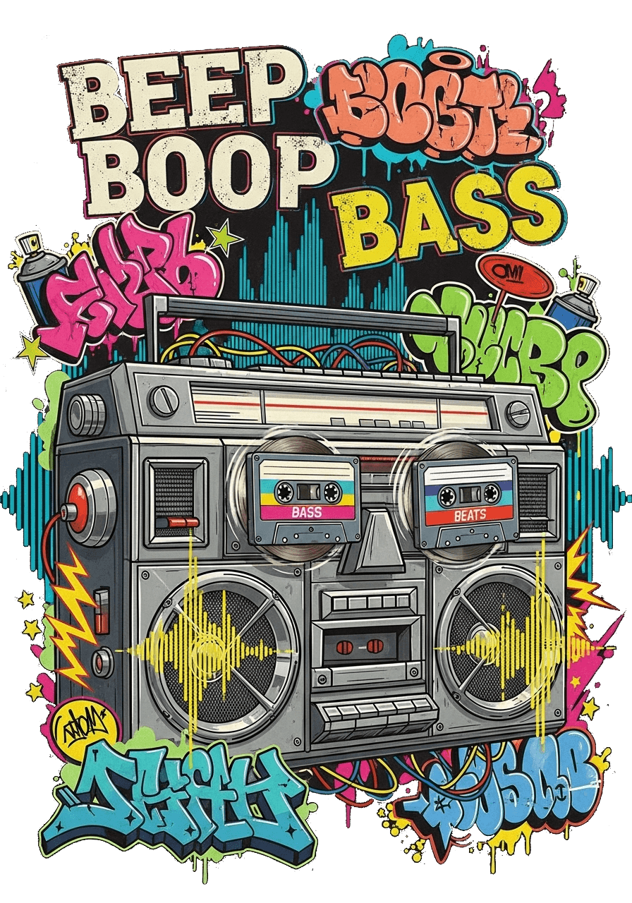 Boombox Bass design